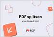 Splits PDF-bestanden online. Gratis dienst om PDF te splitse
